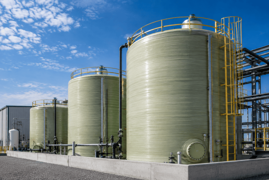 Fiberglass Storage Tank